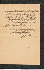 Nachlass Franz Steindachner, Brief von Josef Sturm an Franz Steindachner, Inv.Nr. 526.11, Seite 3